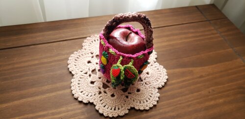 Capa de Crochê para Frutas