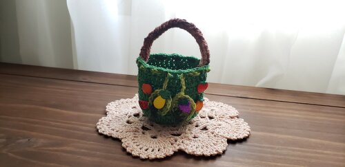 Capa de Crochê para Frutas