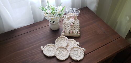 Ecopad Círculos + Bolsinha