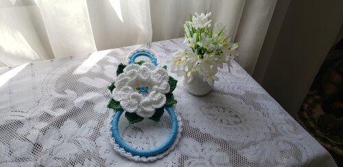Porta Pano de Prato em Crochê