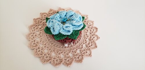 Sachê Porta Sabonete Flor Camélia