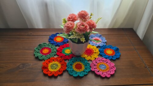 Trilho de Mesa Flores Japonesa (40 cm x 30 cm)