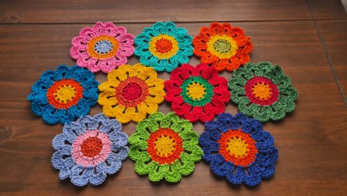 Trilho de Mesa Flores Japonesa (40 cm x 30 cm)