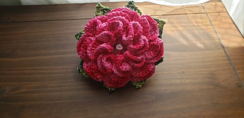 Prendedor de cortinas Maxi Flor para sacada (Pink Mesclado)