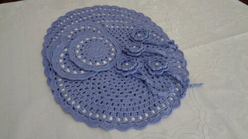 Sousplat Reno Azul (12 peças)