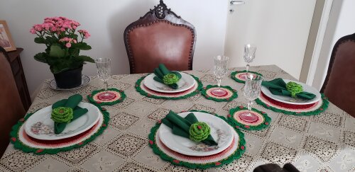 Sousplat Melancia (12 peças)