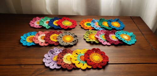 Flores Japonesas para Customização (20 unidades)