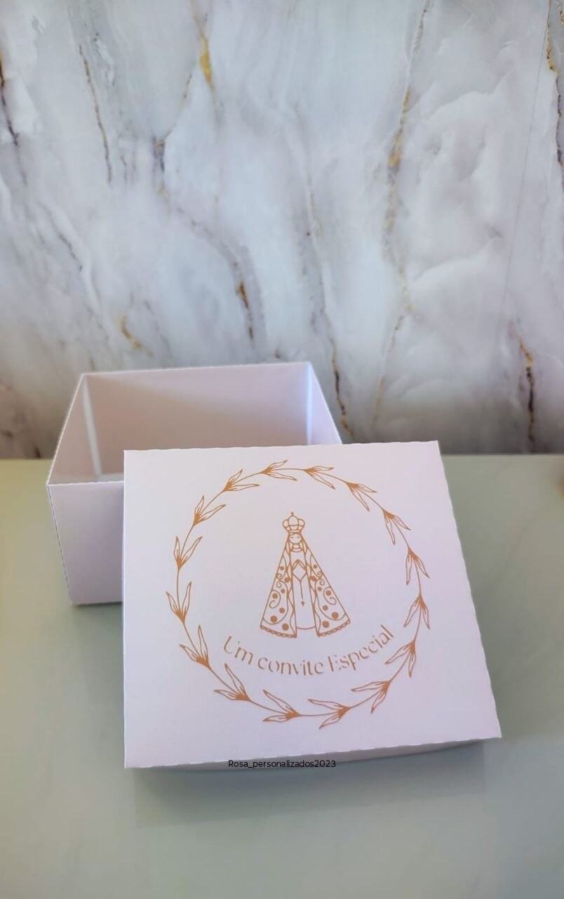 Arquivo de corte Caixa -  Caixa padrinho/batismo /Lembrancinha