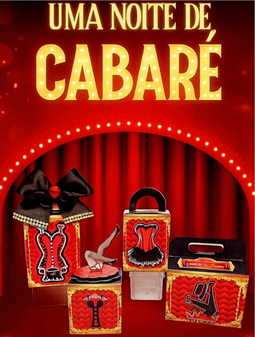 Kit persomalizados Cabaré - cabaré