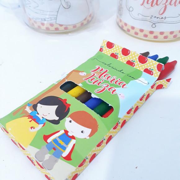 Caneca de Colorir | Branca de Neve