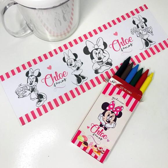 Caneca de Colorir | Minnie