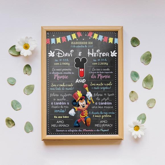 Chalkboard | Circo do Mickey