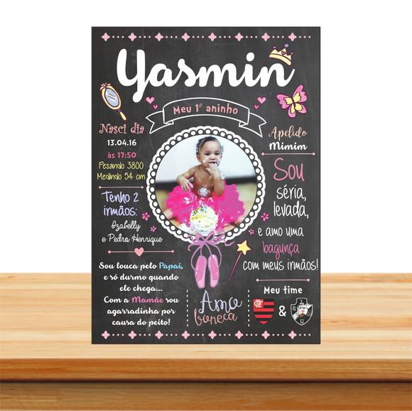 Ímã chalkboard | Bailarina