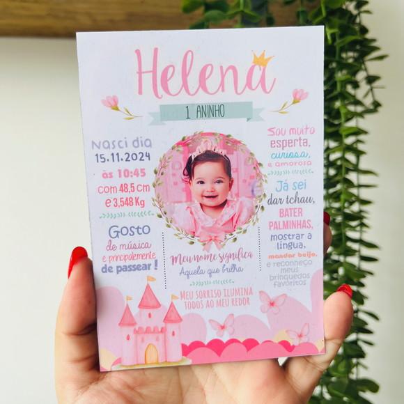 Ímã de Geladeira Chalkboard Princesa Realeza