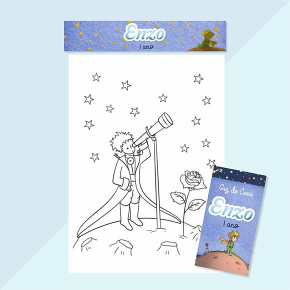 Kit de Colorir | O pequeno príncipe