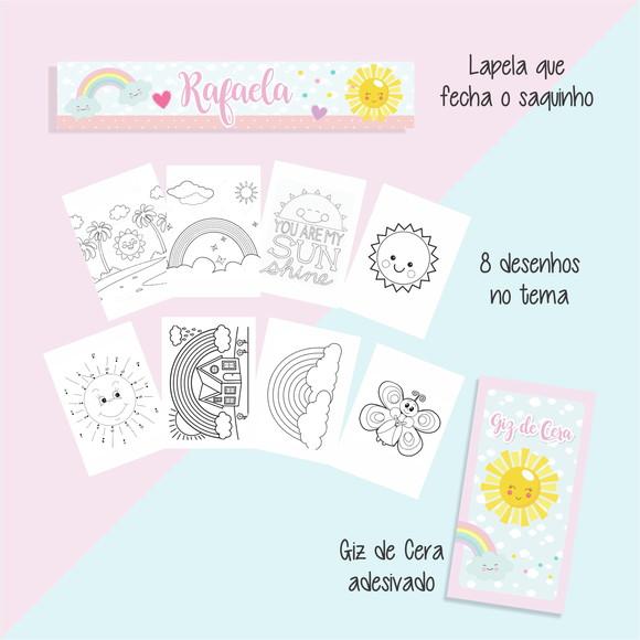 Kit de Colorir Raio de sol
