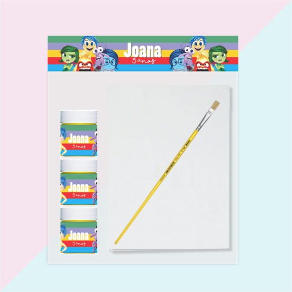 Kit Pintura Filme Divertidamente 2 Emoções