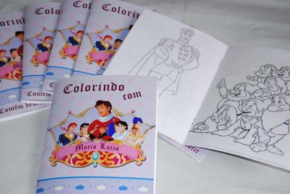 Livrinho de colorir | QUALQUER TEMA
