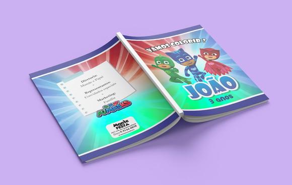 Livrinho de colorir | QUALQUER TEMA