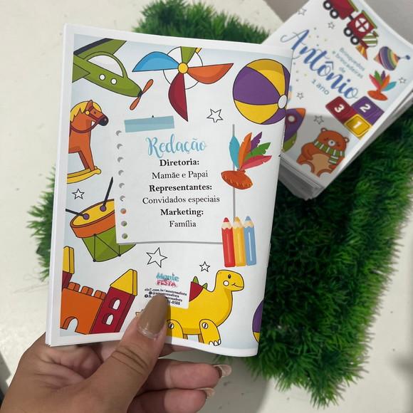 Livrinho de Colorir Brinquedos