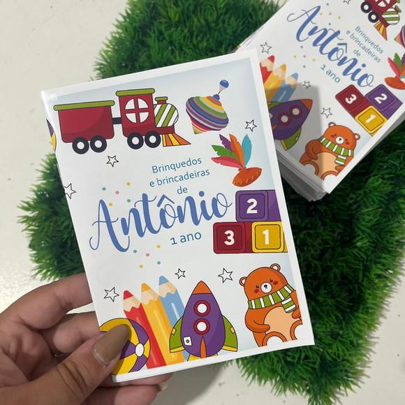Livrinho de Colorir Brinquedos