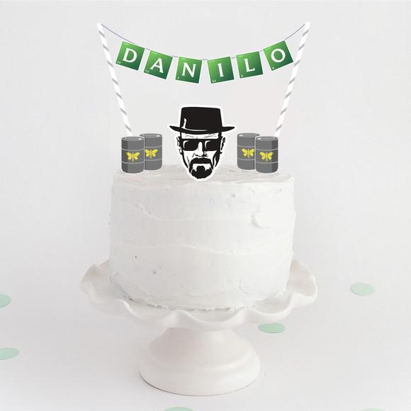 Topo de Bolo | Breaking Bad