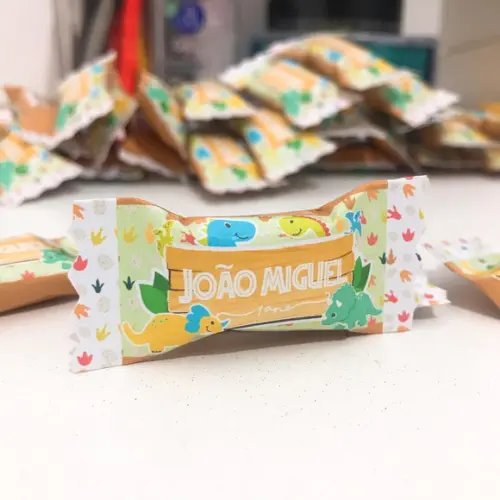 Balinha | Bala personalizada - Dino baby