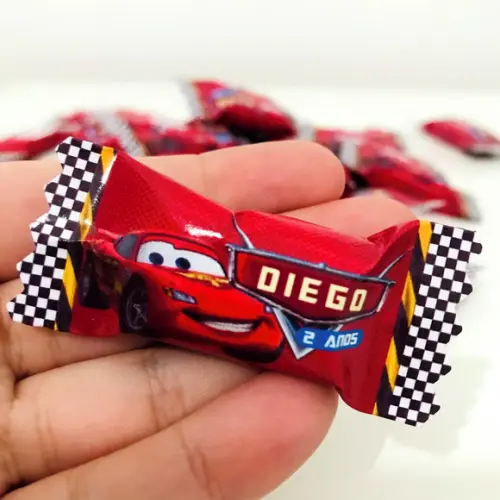 Balinha | Bala personalizada - Carros