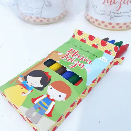 Caneca de Colorir | Branca de Neve