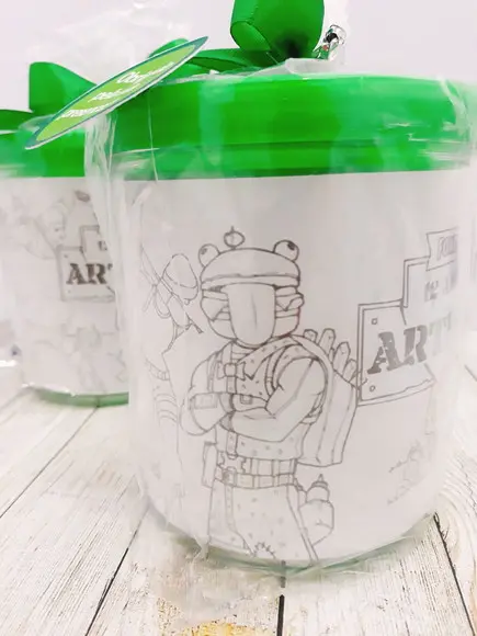 Caneca de Colorir | Fortnite