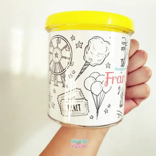 Caneca de Colorir | Parque de Diversões