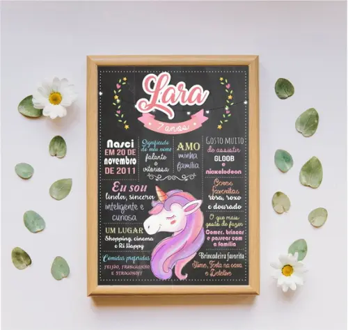 Chalkboard | Unicórnio