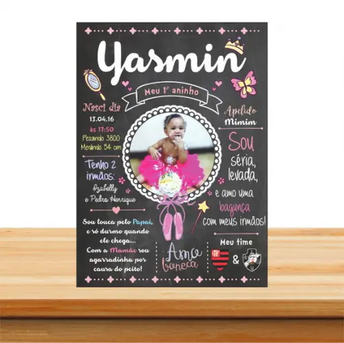 Ímã chalkboard | Bailarina