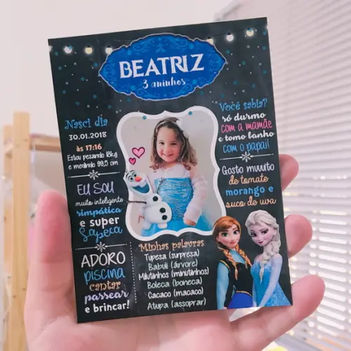Ímã chalkboard | Frozen