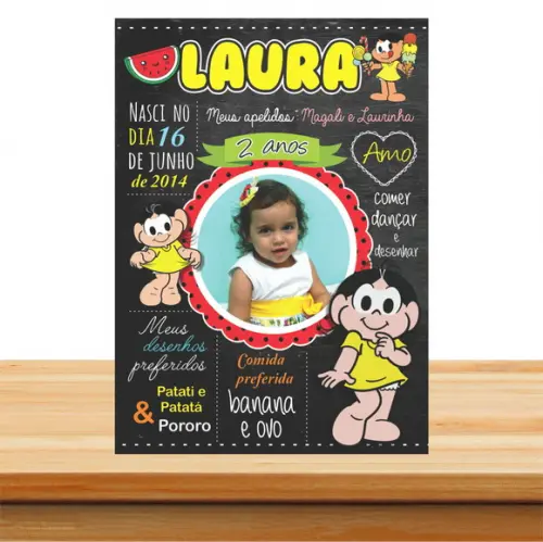 Ímã chalkboard | Magali