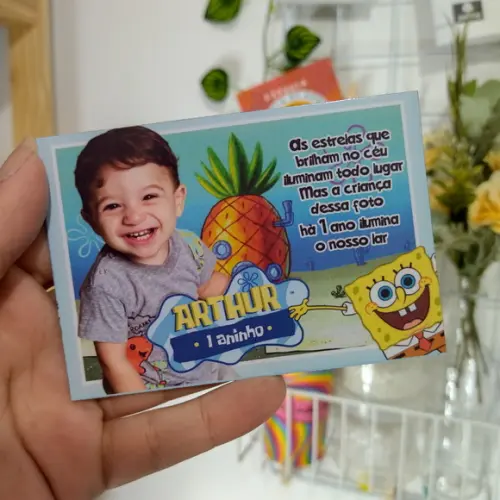Ímã de Geladeira Bob Esponja