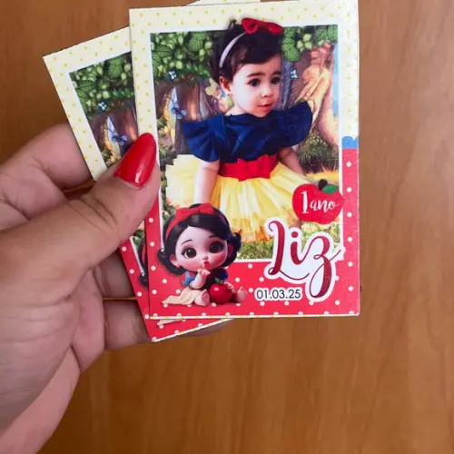 Ímã de Geladeira Branca de Neve