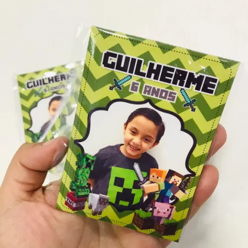 Ímã de Geladeira Minecraft