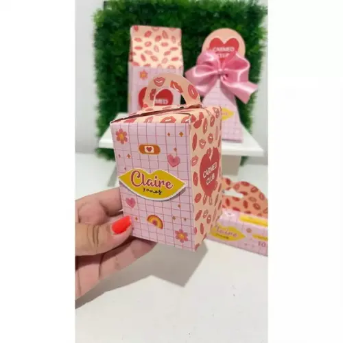 Kit 36 Lembrancinha Pegue e Monte Personalizada Carmed