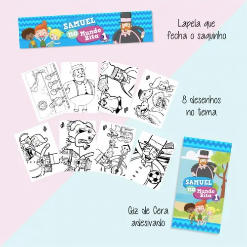 Kit de Colorir Mundo Bita