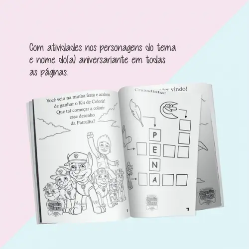 Livrinho de colorir | Patrulha Canina