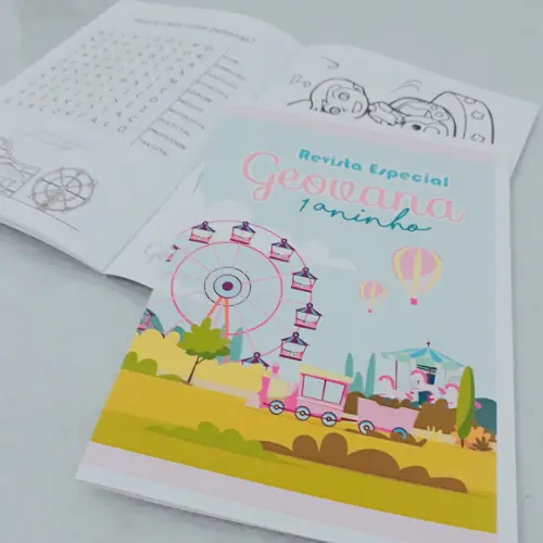 Livrinho de colorir | Parque de Diversão