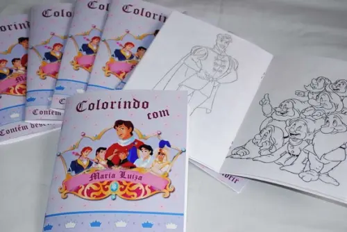 Livrinho de colorir | QUALQUER TEMA