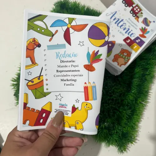 Livrinho de Colorir Brinquedos