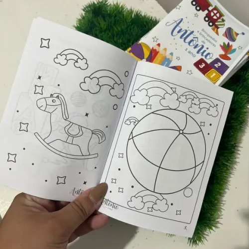 Livrinho de Colorir Brinquedos