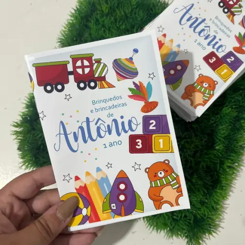 Livrinho de Colorir Brinquedos