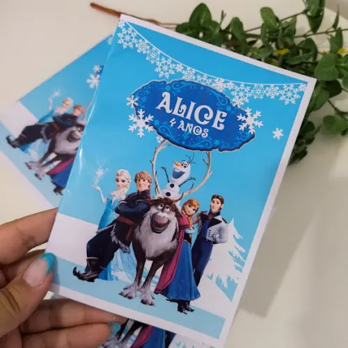 Livrinho De Colorir Frozen