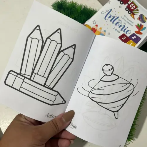Livrinho de Colorir Brinquedos