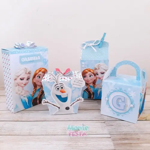 Mini Kit Papelaria Frozen