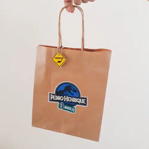 Sacola com Tag | Dinossauros